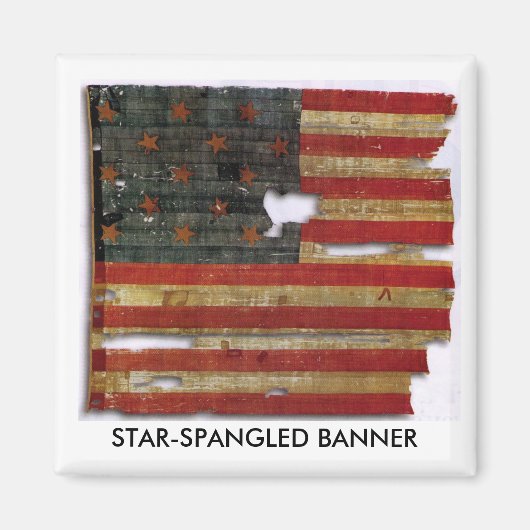 STER-SPANGLED BANNER MAGNEET (Voorkant)