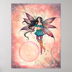 Ster Stapster Fee Fantasie Kunst Poster