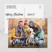 Ster Ster Ster Ster Serie van het Borstel Foto Mer Briefkaart (Voorkant / Achterkant)