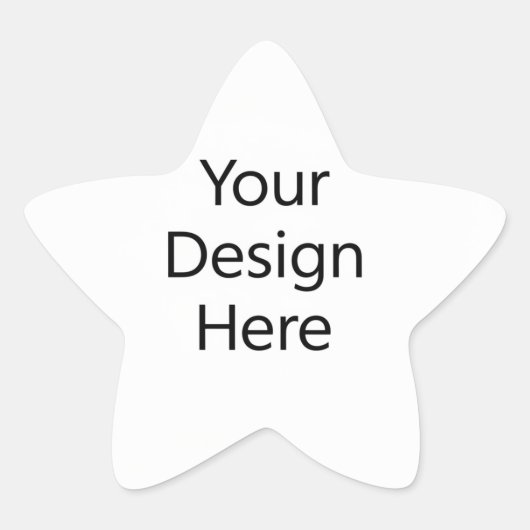 Ster sticker (Voorkant)
