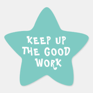 Ster-Sticker voor goede werkleraar Ster Sticker