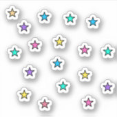 Ster stickers (Voorkant)