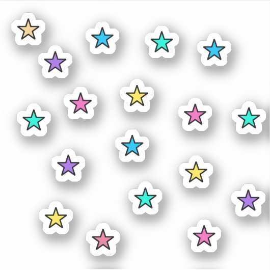 Ster stickers (Voorkant)