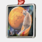 Ster Surfer-Kat Chili Pepper Ornament (Links)