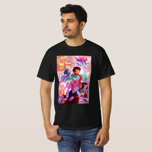 Ster tegen de krachten van het kwaad grappig t-shirt (Voorkant volledig)