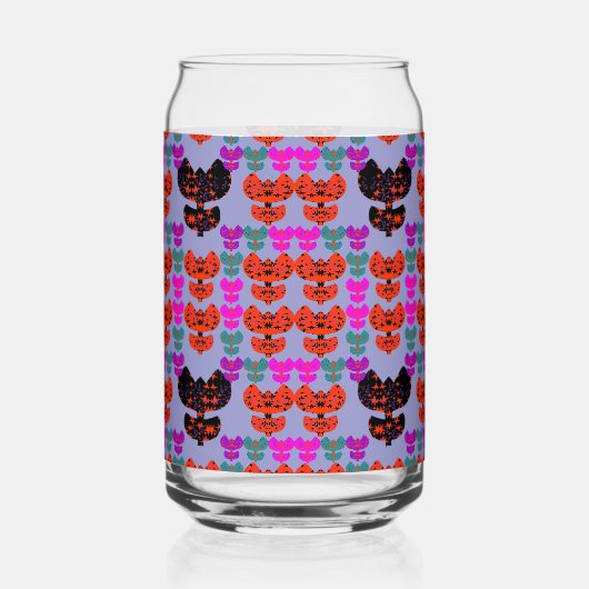 Ster Tulpen Blikvorm Glas (Voorkant)