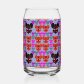 Ster Tulpen Blikvorm Glas (Achterkant)