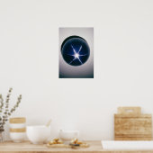 Ster van Azië Poster (Keuken)
