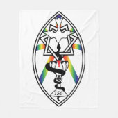 Ster van Babalon Lamen Blanket Fleece Deken (Voorkant)