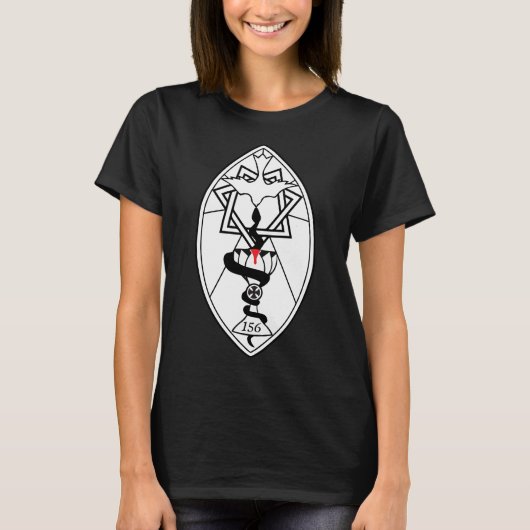 Ster van Babalon Lamen T-shirt (Voorkant)