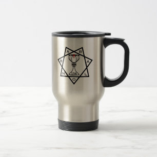 Ster van Babalon Logo en Lamen Reisbeker