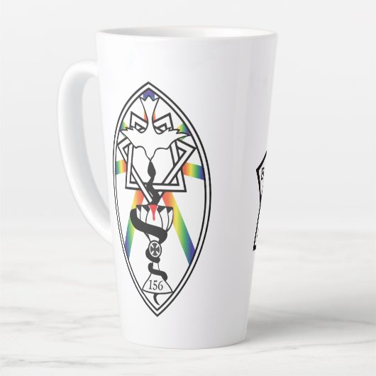 Ster van Babalon Logo en Mok Pride Lamen (Linkerhoek)