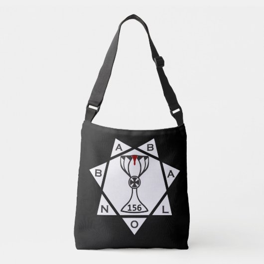 Ster van Babalon met Lamen Crossbody Tas (Voorkant)
