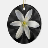 Ster van Bethlehem-bloem ~ sieraar Keramisch Ornament (Links)