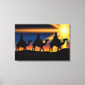 Ster van Bethlehem, Christus is geboren, Canvas Afdruk (Voorkant)