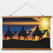 Ster van Bethlehem, Christus is geboren, Hangend Wandkleed (Voorkant)