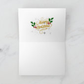 Ster van Bethlehem - Geboorte van Christus Feestdagen Kaart (Binnen)