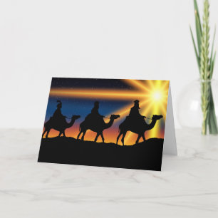 Ster van Bethlehem - Geboorte van Christus Kaart