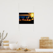 Ster van Bethlehem - Geboorteplaats van Christus Poster (Keuken)