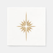 STER VAN BETHLEHEM Kerstfeest Servet (Voorkant)