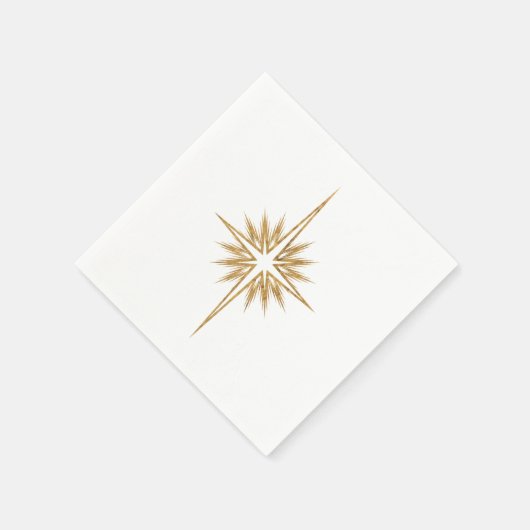 STER VAN BETHLEHEM Kerstfeest Servet (Hoek)