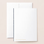 Ster van Bethlehem Luxury Real Folie kerstkaarten Folie Kaarten (Met envelop)