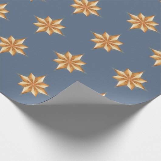 Ster van Bethlehem Natitivity Wrapping Paper Cadeaupapier (Hoek)