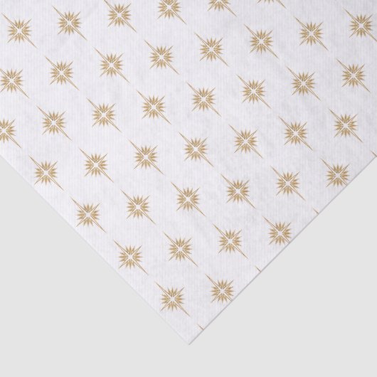 STER VAN BETHLEHEM Patroon Kerstmis Tissuepapier (Detail)