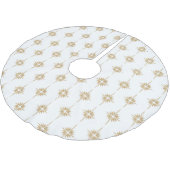 STER VAN BETHLEHEM Patterned Kerstboom Rok (Gekanteld)