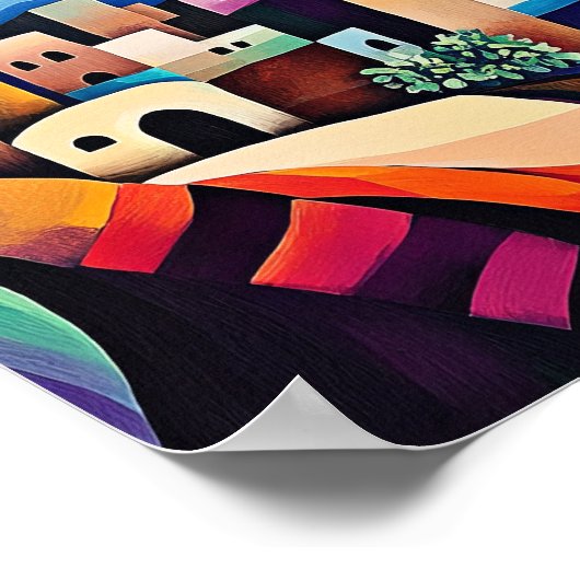 Ster van Bethlehem Poster (Hoek)