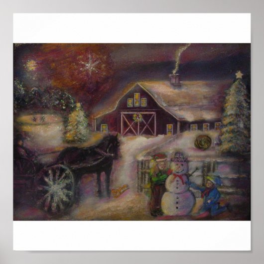 Ster van Bethlehem Poster (Voorkant)