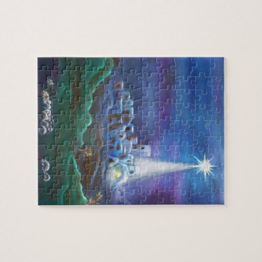 Ster van Bethlehem Puzzle Legpuzzel (Horizontaal)