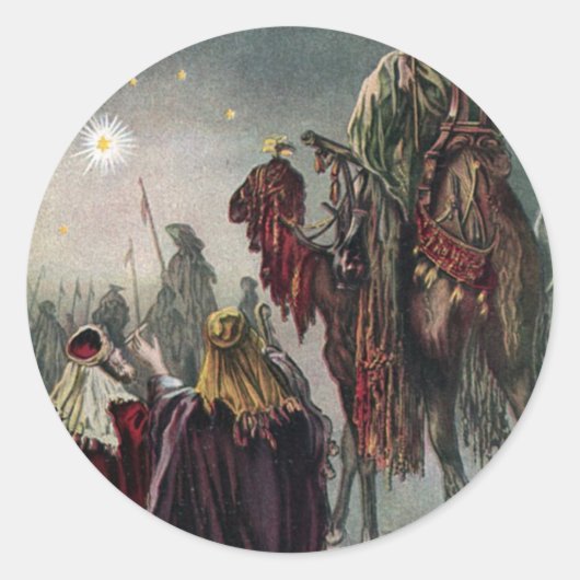 Ster van Bethlehem Sticker (Voorkant)