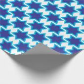Ster van David, aangepast achtergrondpapier Cadeaupapier (Hoek)