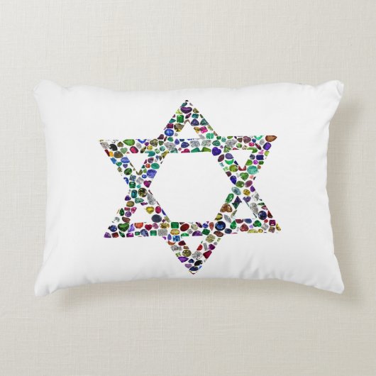 Ster van David Accent Kussen (Voorkant)