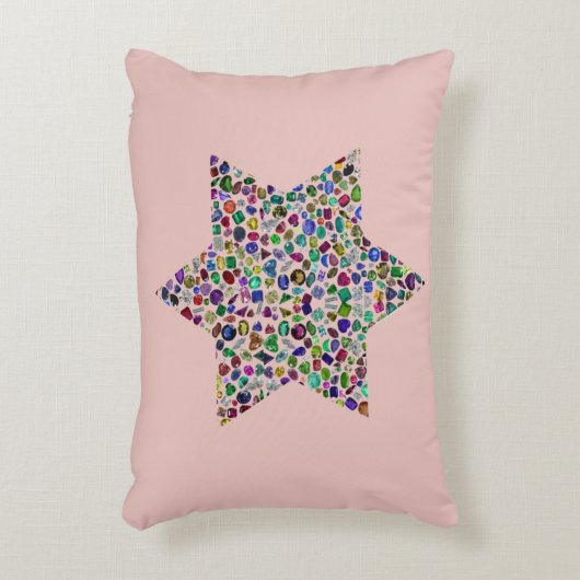 Ster van David Accent Kussen (Voorkant(Verticaal))