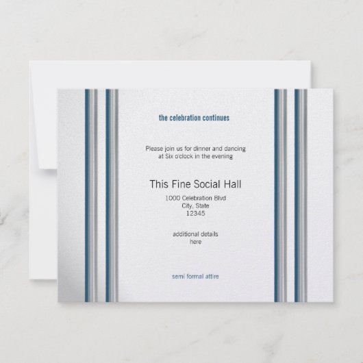 Ster van David Bar Mitzvah Kaart (Voorkant)