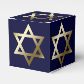 Ster van David Bedankdoosjes (Voorkant Zijde)