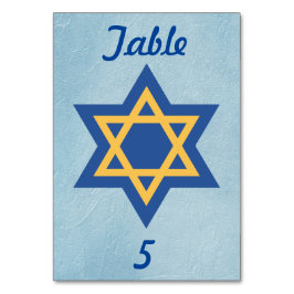 Ster van David Blue Kaart