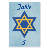 Ster van David Blue Kaart (Voorkant)