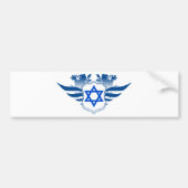 Ster van David Bumpersticker (Voorkant)