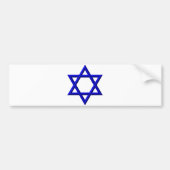 Ster van David Bumpersticker (Voorkant)