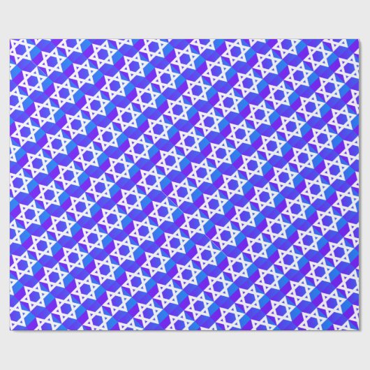 Ster van David Cadeaupapier (Vlak)