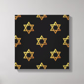 Ster van David Canvas Afdruk (Voorkant)