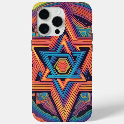 Ster van David Case-Mate iPhone Case (Achterkant)