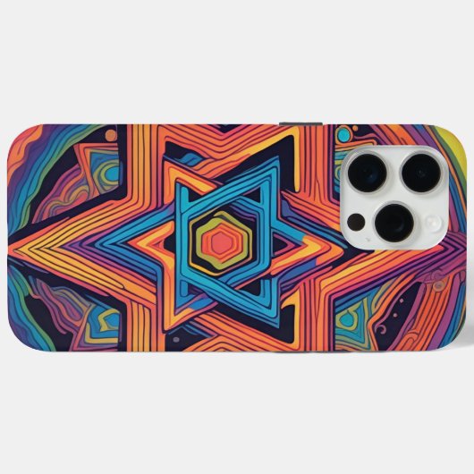 Ster van David Case-Mate iPhone Case (Achterkant (horizontaal))