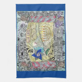 Ster van David Challah Hoesje Theedoek (Verticaal)