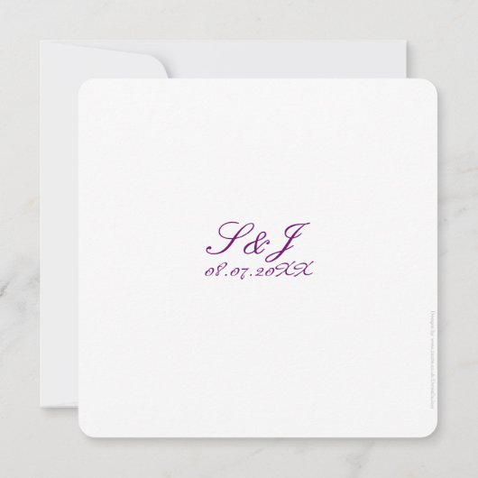 Ster van David chuppah Joodse bruiloft Kaart (Achterkant)