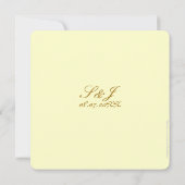 Ster van David chuppah Joodse bruiloft Kaart (Achterkant)