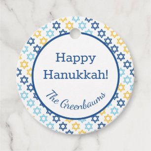 Ster van David Classic Bedankjes Labels